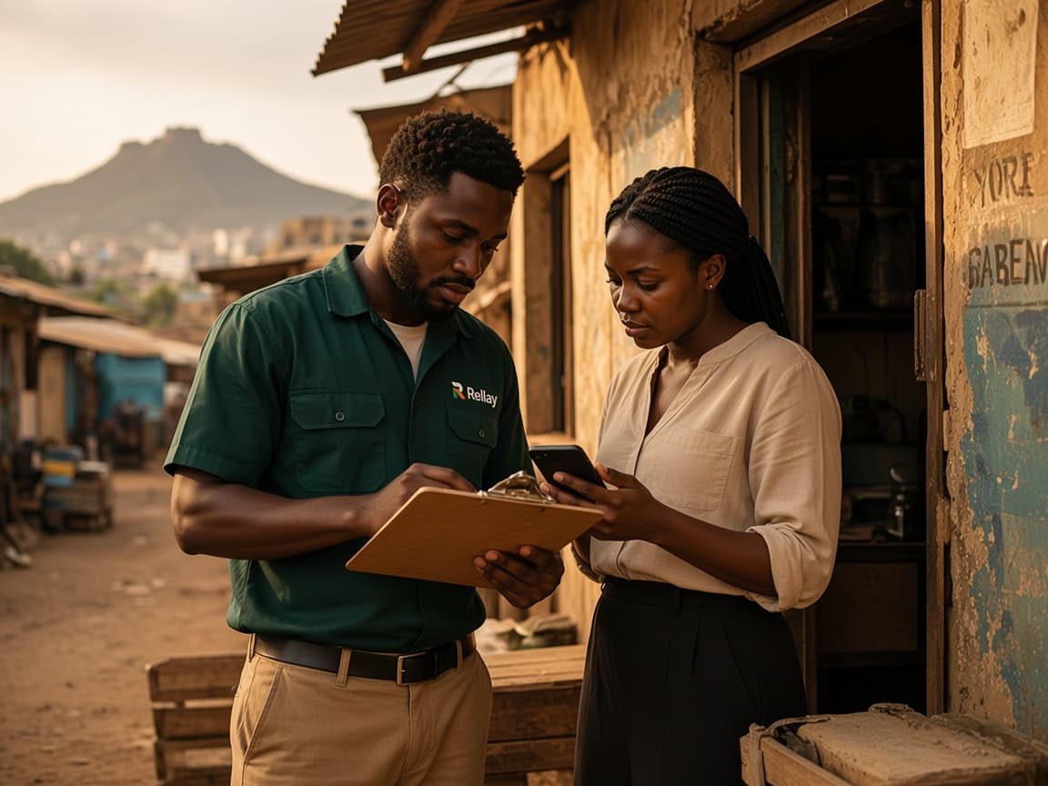 Local operators reviewing photos, quotes, and files before the owner approves